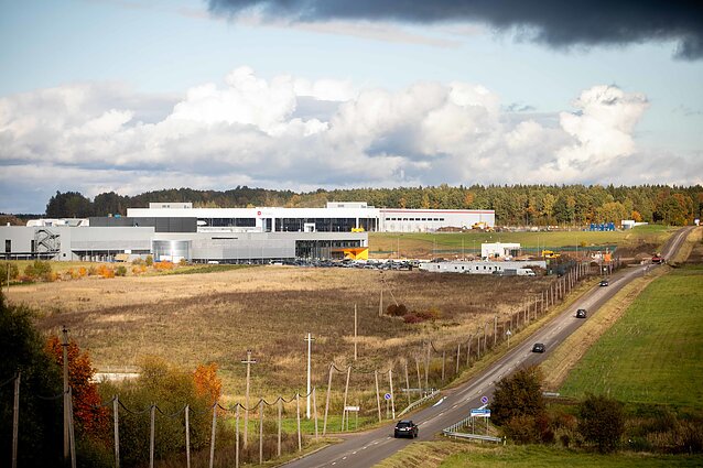The Continental/Aumovio plant in Kaunas The Continental/Aumovio plant in Kaunas