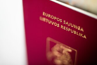 Lithuanian passport (associative image) Lithuanian passport (associative image)