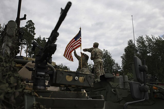 American troops (associative image) American troops (associative image)