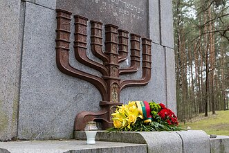 The Holocaust memorial in Paneriai near Vilnius The Holocaust memorial in Paneriai near Vilnius