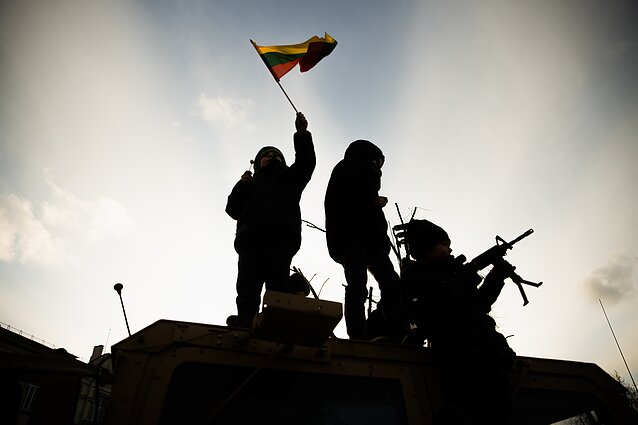 Lithuanian troops Lithuanian troops