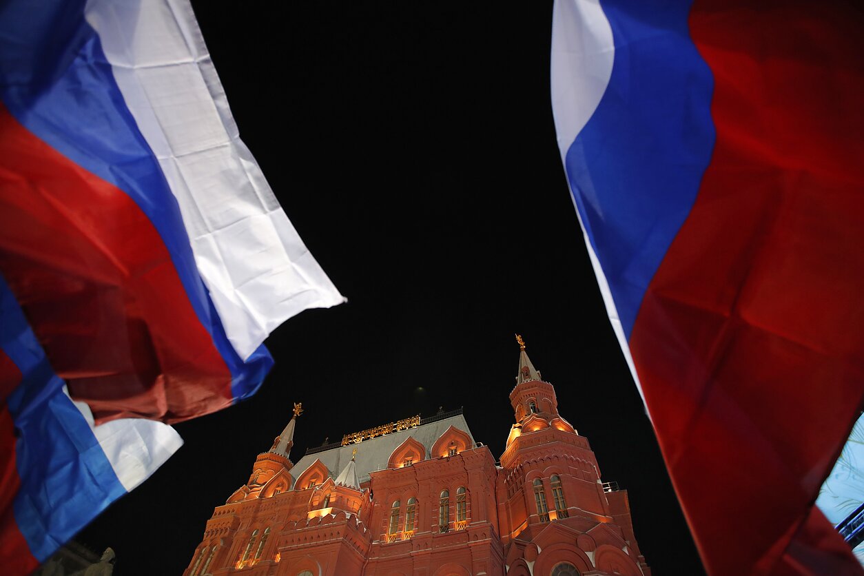 Russian flag (associative image) Russian flag (associative image)