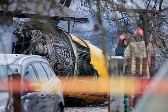 Vilniuje nukrito krovininis lėktuvas Vilniuje nukrito krovininis lėktuvas