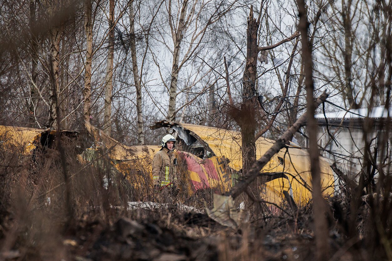 Vilniuje nukrito krovininis lėktuvas Vilniuje nukrito krovininis lėktuvas