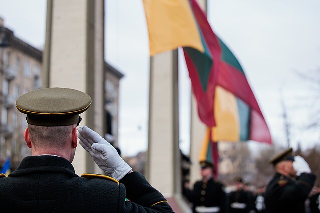 Lithuanian flags (associative image) Lithuanian flags (associative image)