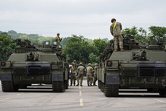 Pasiruošimas kariniam paradui Vašingtone Pasiruošimas kariniam paradui Vašingtone