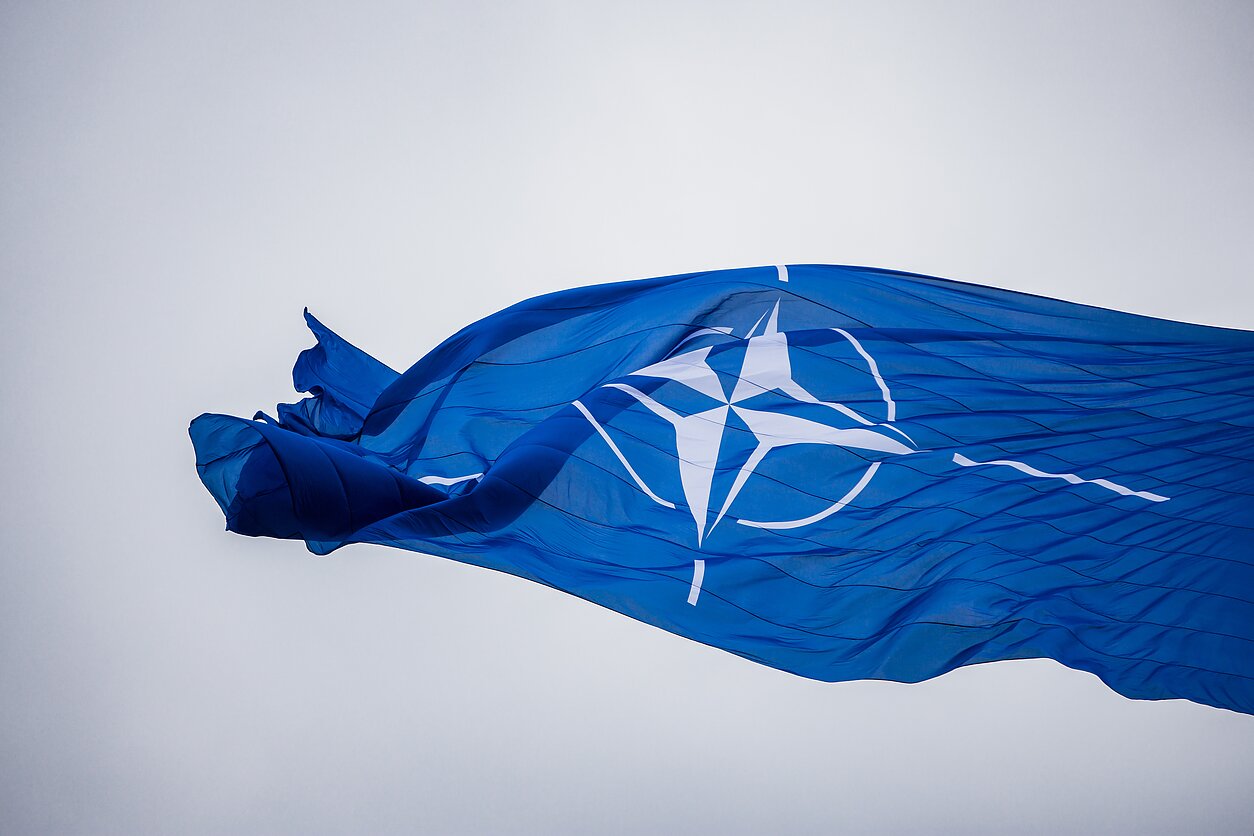 NATO flag NATO flag