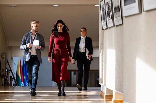 Ignas Dobrovolskas, Inga Ruginienė Ignas Dobrovolskas, Inga Ruginienė