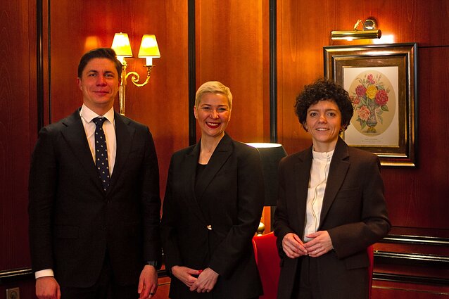 Mindaugas Sinkevičius, Marija Kaslenikava, Tatjana Chomič Mindaugas Sinkevičius, Marija Kaslenikava, Tatjana Chomič