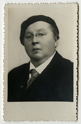 Stanislava Venclauskienė as a scout Stanislava Venclauskienė as a scout
