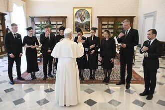 Premjerė I. Ruginienė dalyvavo audiencijoje pas Popiežių Leoną XIV Premjerė I. Ruginienė dalyvavo audiencijoje pas Popiežių Leoną XIV